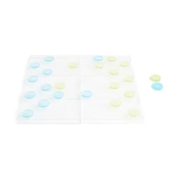 Gifi Jeux De Société Et Éducatifs<Jeu de dame transparent 25x25cm