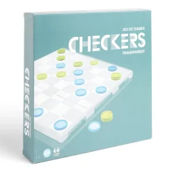 Gifi Jeux De Société Et Éducatifs<Jeu de dame transparent 25x25cm