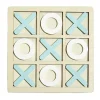Gifi Jeux De Société Et Éducatifs<Jeu de morpion bois 14x14cm blanc/orange ou blanc/bleu