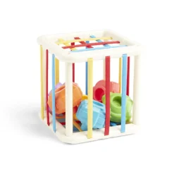Gifi Eveil<Jeu de motricité fine cube et formes 6 pièces 11x11x11cm