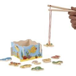 Jeu de pêche magnétique en bois*Gifi Outlet
