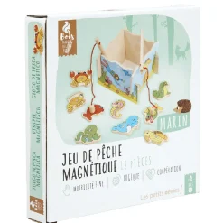 Gifi Eveil<Jeu de pêche magnétique en bois animaux marins