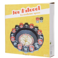 Jeu de roulette à boire 16 verres*Gifi Discount