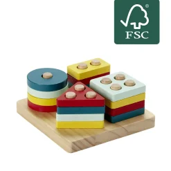 Gifi Jeux D'Imagination Et D'Imitation<Jeu des formes en bois Montessori