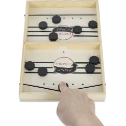 Gifi Jeux De Société Et Éducatifs<Jeu de table en bois certifié FSC® 2 en 1 : hockey et football