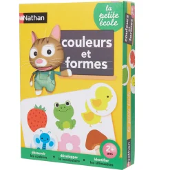 Gifi Jeux De Société Et Éducatifs<Jeu éducatif Nathan couleurs et formes La petite école