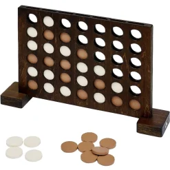 Jeu 4 à la ligne en bois*Gifi Hot