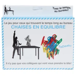 Jeu passe temps au bureau chaises en équilibre*Gifi Outlet