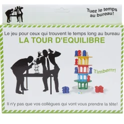 Jeu passe temps au bureau la tour d équilibre*Gifi New