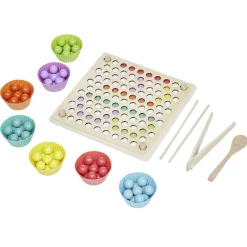 Gifi Eveil<Jeu perles multicolores en bois Candy Color Montessori