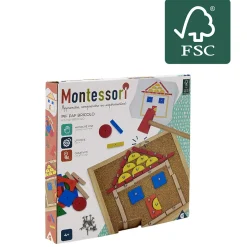 Gifi Jeux De Société Et Éducatifs<Jeu Pif Paf bricolo avec marteau et puzzle en bois Montessori