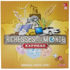 Gifi Jeux De Société Et Éducatifs<Jeu richesses du monde Express Lansay