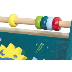 Gifi Eveil<Jouet d'éveil en bois forme triangle 6 activités