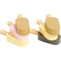 Gifi Jeux D'Imagination Et D'Imitation<Jouet glace en bois x6