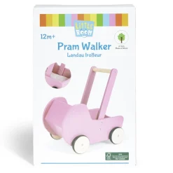 Online Gifi Jouet poussette enfant en bois rose