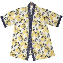 Clearance Gifi Kimono de plage imprimé estival - Taille unique