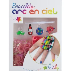 Sale Gifi Kit bracelet Arc en ciel Girly