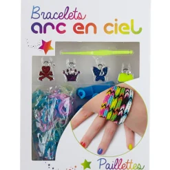 Discount Gifi Kit bracelet Arc en ciel Paillette