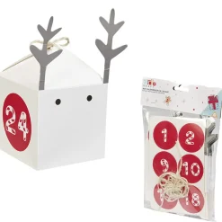 Gifi Jeux Créatifs<Kit calendrier de l'avent 24 jours DIY tête de cerf