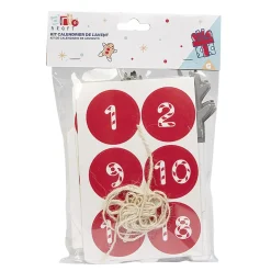 Gifi Jeux Créatifs<Kit calendrier de l'avent 24 jours DIY tête de cerf