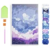 Gifi Kit créatif 13 pièces broderie diamants 21x29,7cm 3 modèles