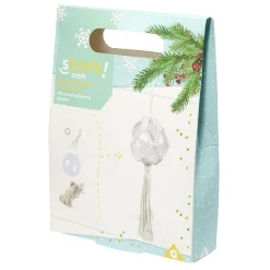 Gifi Kit création boule de Noël macramé 1 pièces