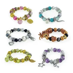 Kit création bracelet breloque x 6 Be teens Buki*Gifi Hot
