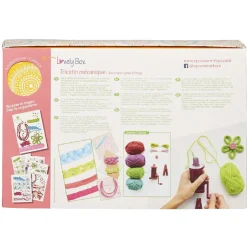Kit création Lovely Box tricot laine bijoux x5 23 pièces*Gifi Outlet