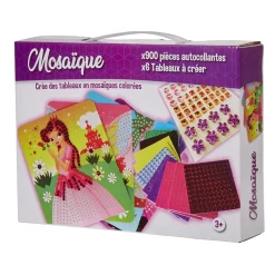 Gifi Kit création mosaïque autocollante x 6 tableaux