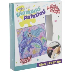 Gifi Kit création mosaïque Diamond Painting 17x17cm
