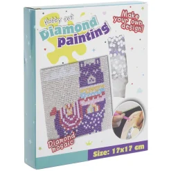 Gifi Kit création mosaïque Diamond Painting 17x17cm