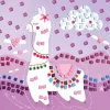 Gifi Jeux Créatifs<Kit création mosaïque Lama x 6
