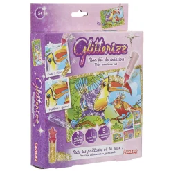 Gifi Kit création paillette Glitterizz 5 images