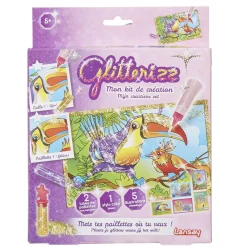 Gifi Kit création paillette Glitterizz 5 images