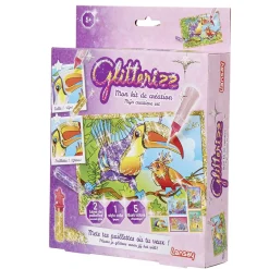 Gifi Kit création paillette Glitterizz 5 images