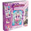 Gifi Jeux Créatifs<Kit création paillette phosphorescent Glitterizz 10 images