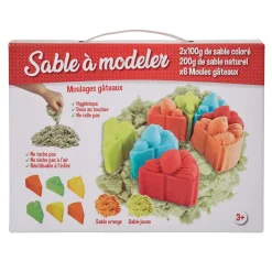 Gifi Jeux De Société Et Éducatifs<Kit création sable à modeler