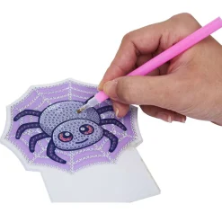 Gifi Kit décoration Halloween broderie diamant lumineux