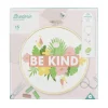 Gifi Kit de broderie au fil de coton avec support bois - 3 modèles