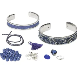 Gifi Kit de création bracelet bleu chic