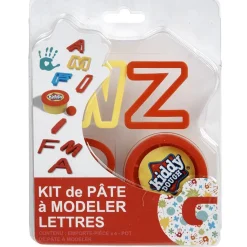 Gifi Jeux Créatifs<Kit de pâte à modeler lettres