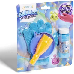 Kit gant magique attrape-bulles avec souffleur et solution 60 ml*Gifi Online