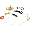 Kit photo booth nouvel an 15 pcs*Gifi