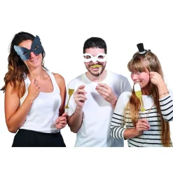 Kit photo booth nouvel an 15 pcs*Gifi
