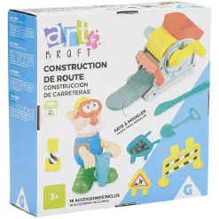 Gifi Jeux Créatifs<Kit pâte à modeler construction de route