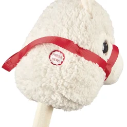 Gifi Eveil<Lama à chevaucher blanc lanière rouge