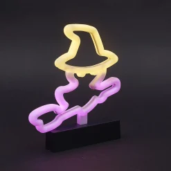 Lampe néon Halloween fantôme H.22,7cm*Gifi Clearance