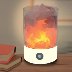 Best Gifi Lampe pierre de sel à poser LED multicolore
