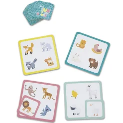 Gifi Eveil<Les jeux des Petits Génies 4 plateaux en bois
