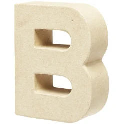 Gifi Lettre B à décorer en papier maché